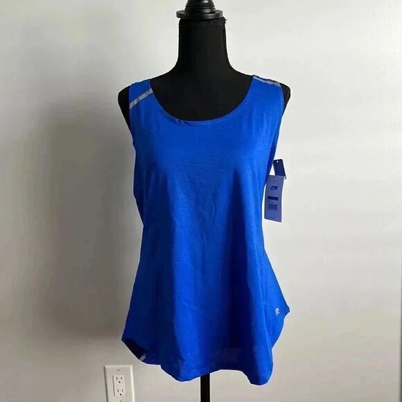 NWT Marika Blue and silver Infinity Singlet - Picture 1 of 8